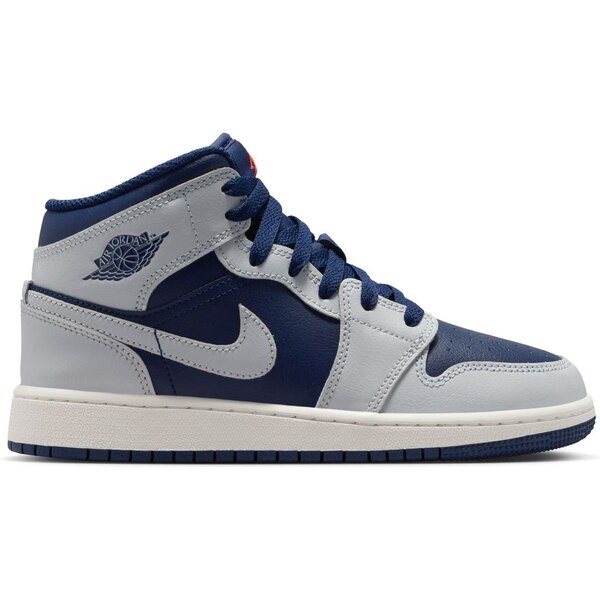 Air Jordan 1 Mid Blue Void (GS) - Detské - Tenisky Jordan - Modré - 66675142