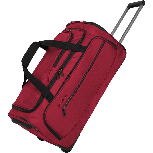 Travelite Crosslite 5.0 Wheeled Duffle M Red 67280415