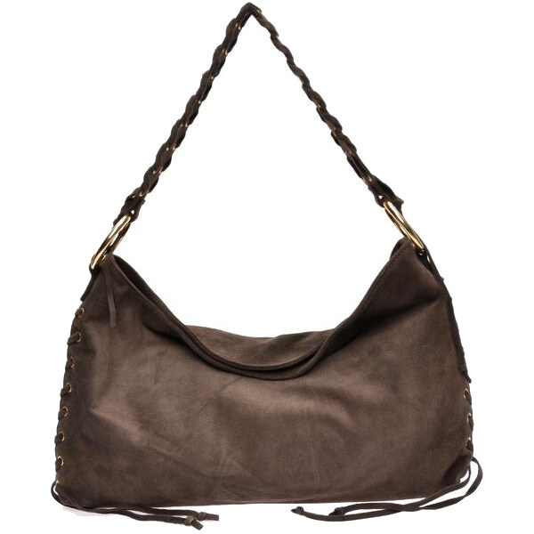 Anna Luchini Dámska kožená kabelka AL 8178T Testa Moro 66675377