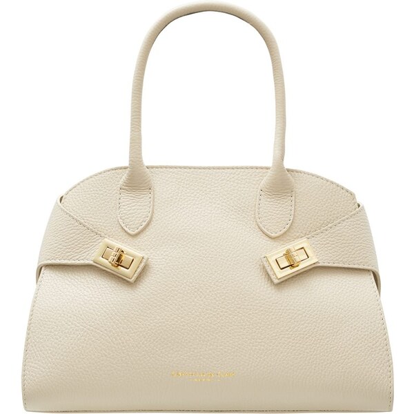 Glamorous by GLAM Kožená kabelka do ruky béžová 66676123