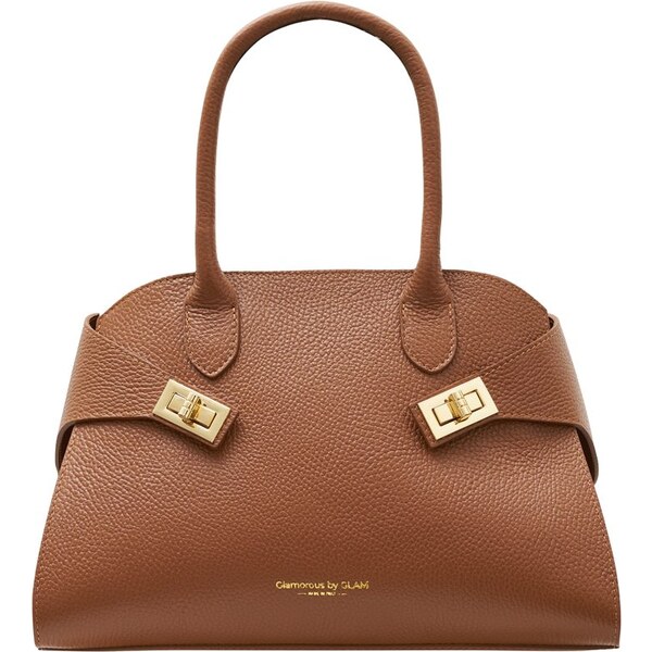 Glamorous by GLAM Kožená kabelka do ruky coyo 66676124