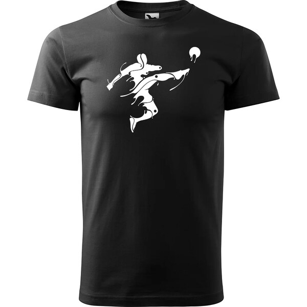 Sablio Tričko s potlačou Futbalista Abstrakcia 65110669