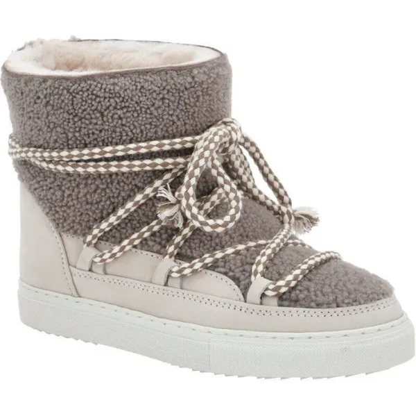 INUIKII Snehule CURLY | koža | shearling | s prímesou vlny 18554446