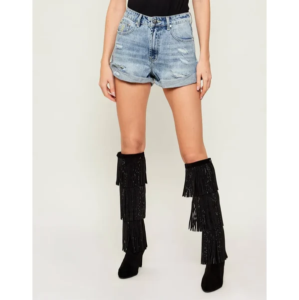 One Teaspoon Džínsové šortky BANDITS | Slim Fit | high waist 66676074