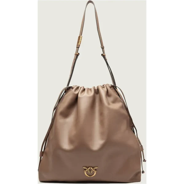 Pinko Kožený vak na chrbát SLOUCHY EXTRA 66676075