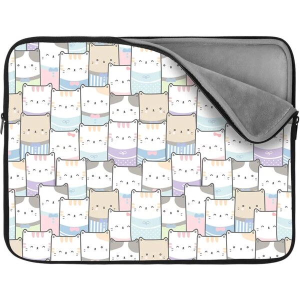 Sablio Obal na notebook Kreslené mačiatka 65430241