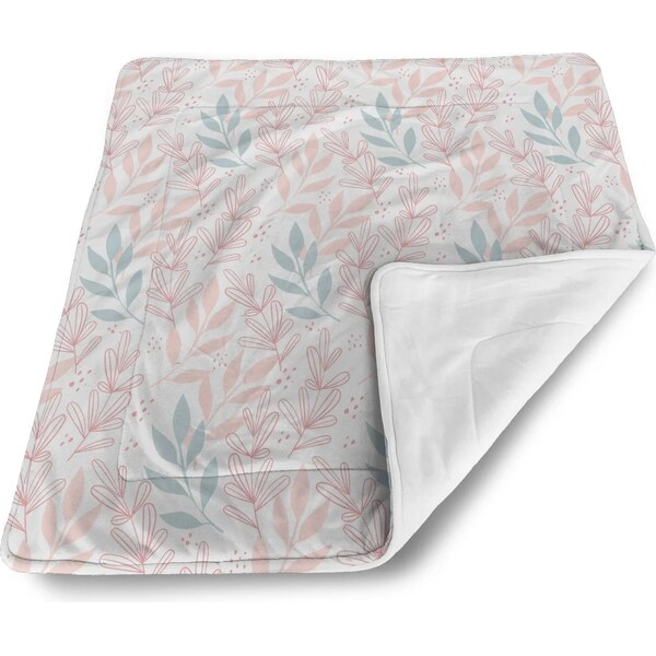 Sablio Deka pre bábätko Ružové a modré lístky 60374963