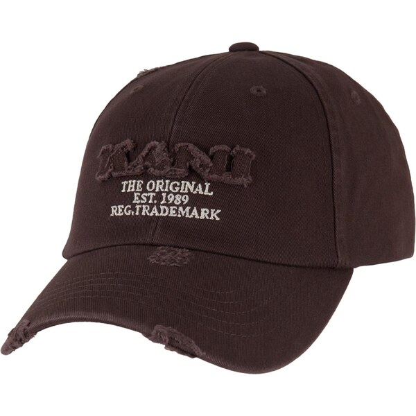 Karl Kani Čiapka tmavohnedá / šedobiela 66678790