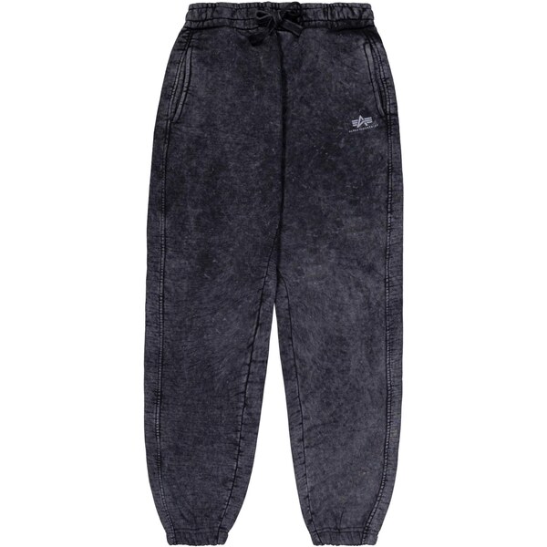 ALPHA INDUSTRIES Nohavice čierna melírovaná 66680966