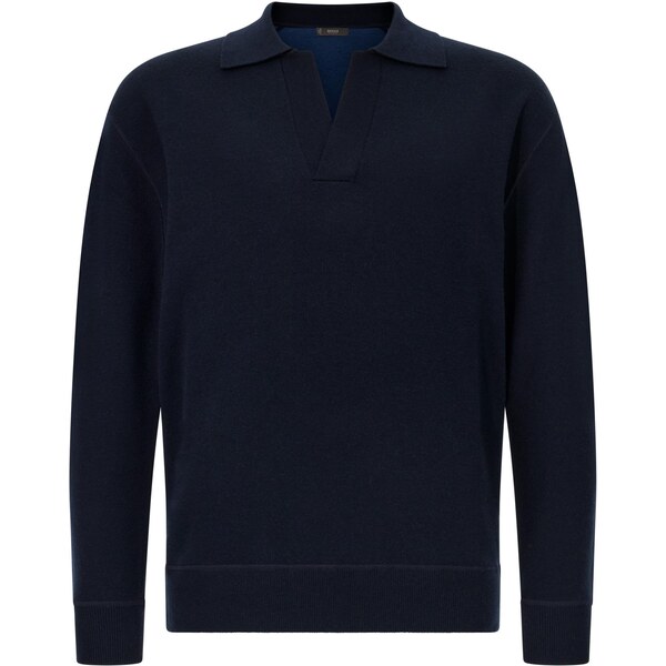 Boggi Milano Tričko námornícka modrá 66680982