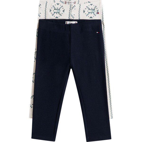 TOMMY HILFIGER Legíny námornícka modrá / svetlomodrá / biela 66681697