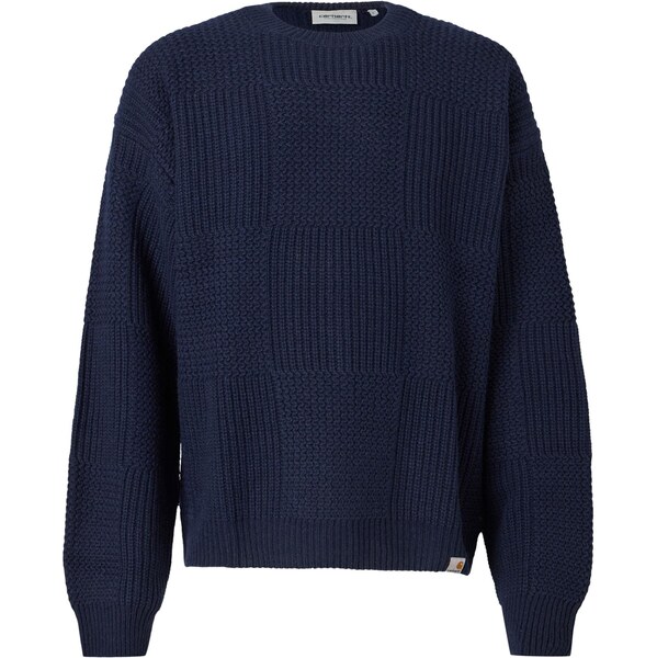 Carhartt WIP Sveter Bishop námornícka modrá 66681706