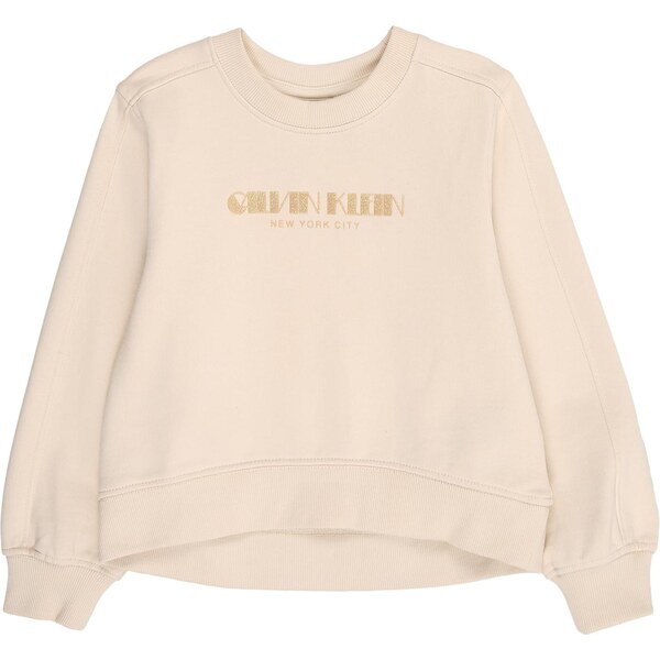 Calvin Klein Jeans Mikina svetlobéžová 66681731