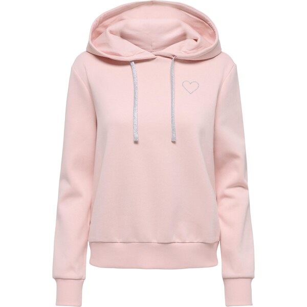 ONLY Mikina ONLNoli ružová / strieborná 66681802