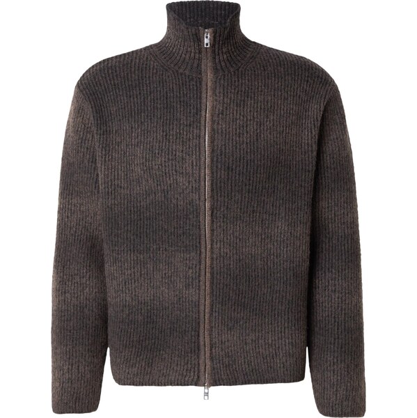 WEEKDAY Kardigán Dennis hnedá / tmavohnedá 66681821