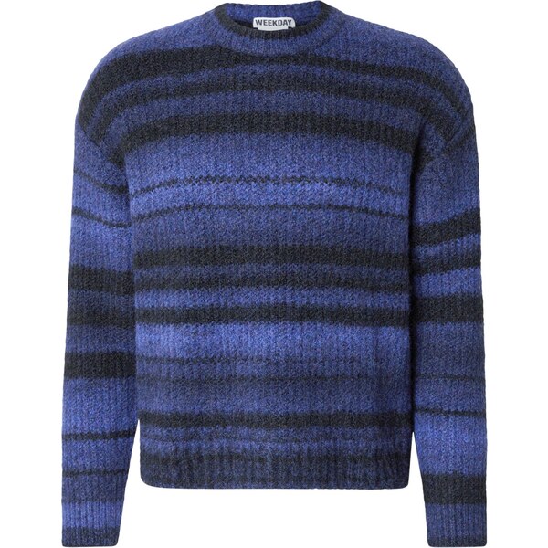 WEEKDAY Sveter modrá / čierna 66681839