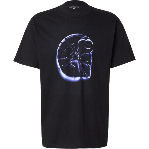 Carhartt WIP Tričko indigo / čierna / biela 66681873