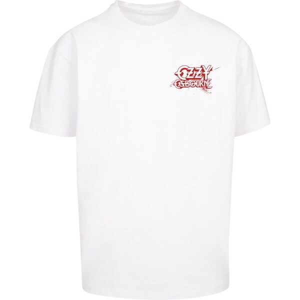 Merchcode Tričko Ozzy Osbourne - Patient 9 krvavo červená / biela 66707073