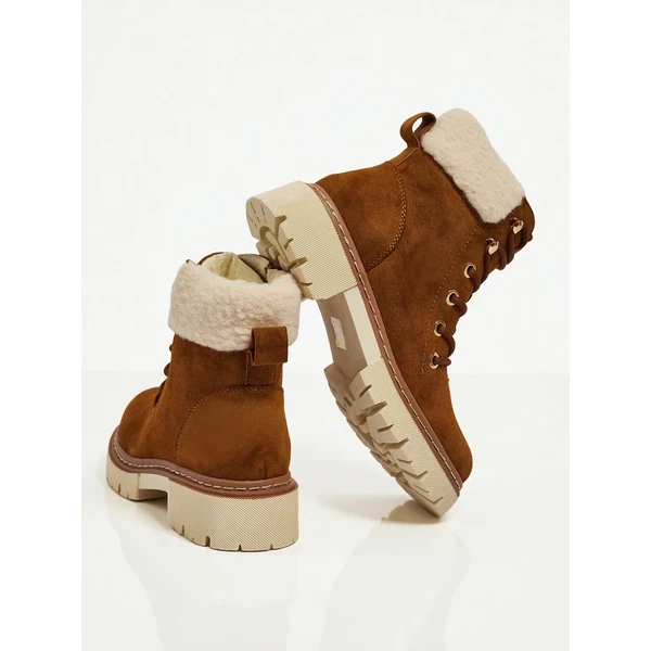 Resti Dámske Tessara členkové topánky s kožušinou 66683372