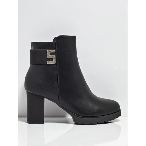 Resti Dámske členkové čižmy na podpätku 66683352