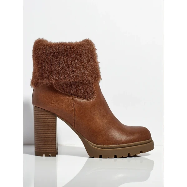 Resti Dámske členkové čižmy na podpätku 66683189