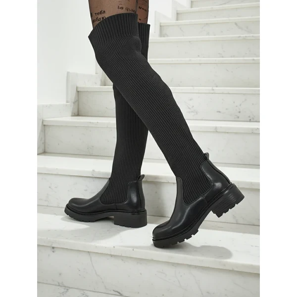 Dámske čižmy Resti Athena čierne 66683197