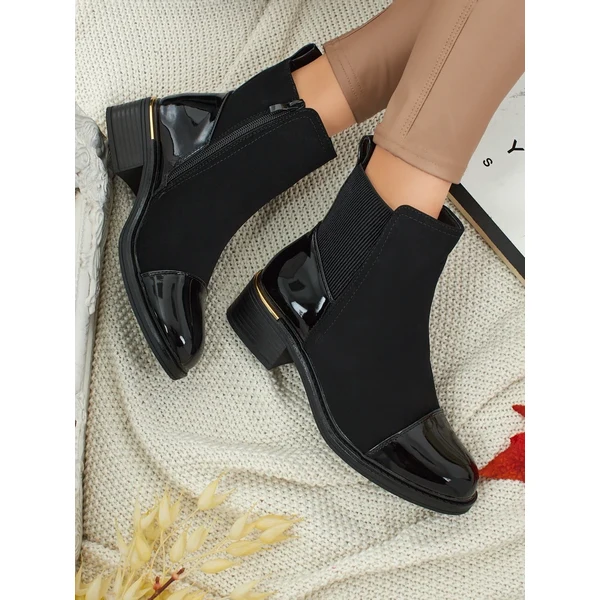 Resti Athena dámske členkové topánky čierne 66683198