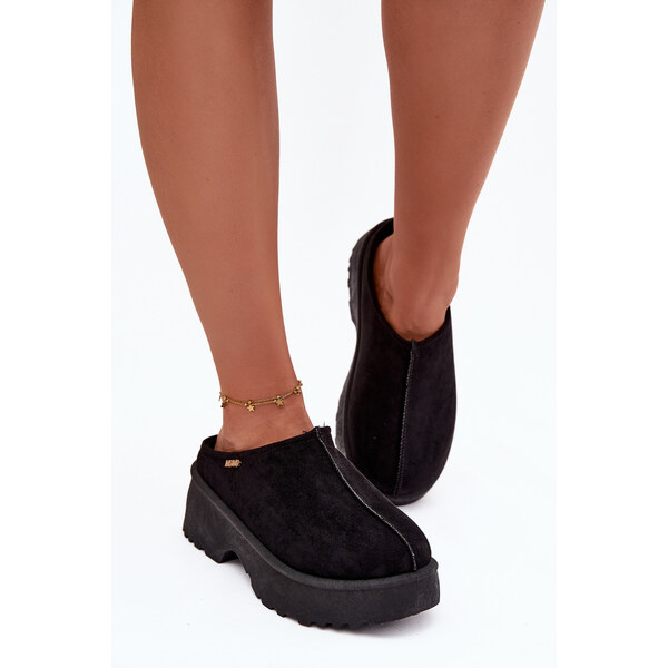 Boto Dámske snehule na platforme čierne Yrenna 66683277