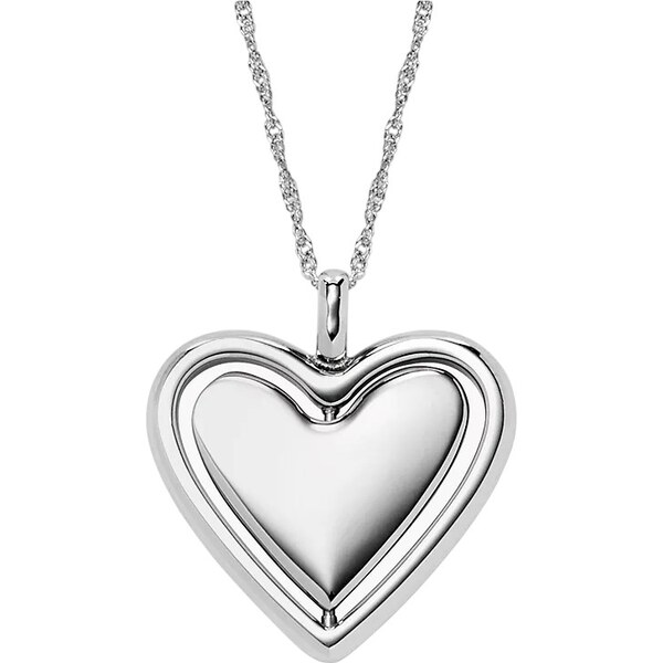 Fossil Romantický náhrdelník so srdiečkom JF04836040 66682923