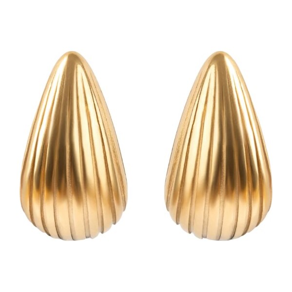 Marc Malone Pozlátené náušnice Amara Gold Earrings MCE250264G 66682918