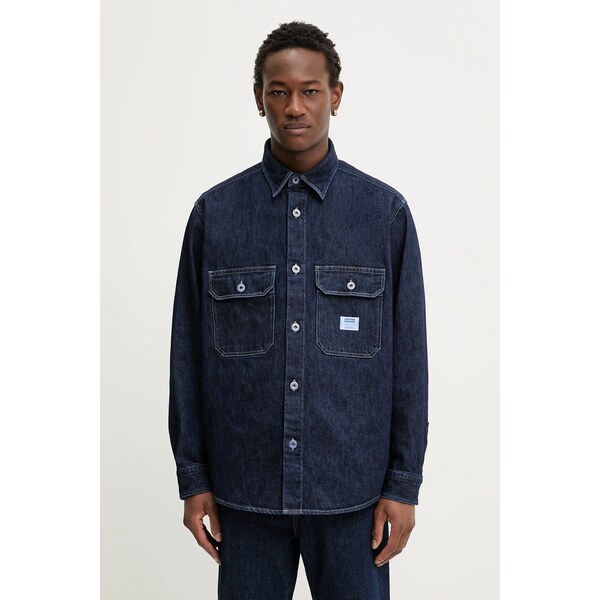 Rifľová košeľa Hugo Blue Ebolt 66702750