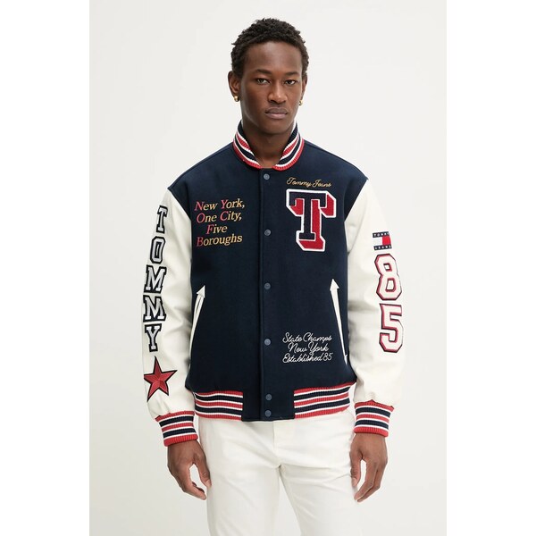 Bomber bunda s prímesou vlny Tommy Jeans 66702797
