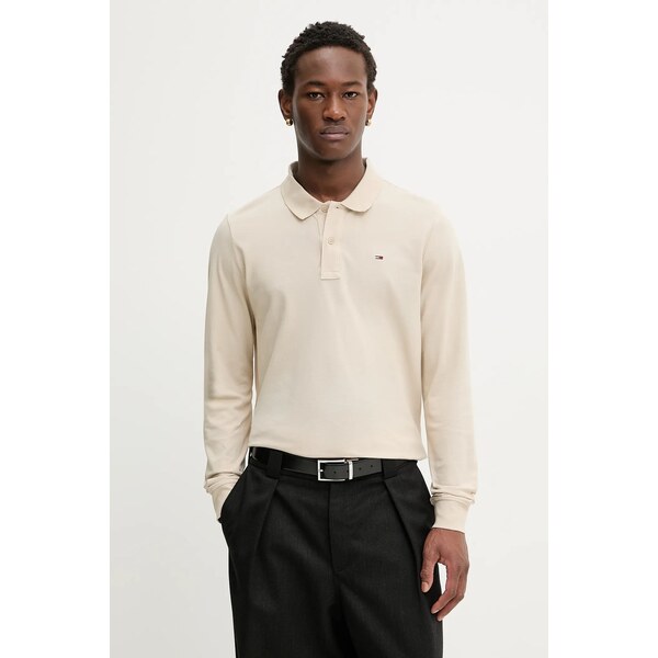 Bavlnené tričko s dlhým rukávom Tommy Jeans 66701735