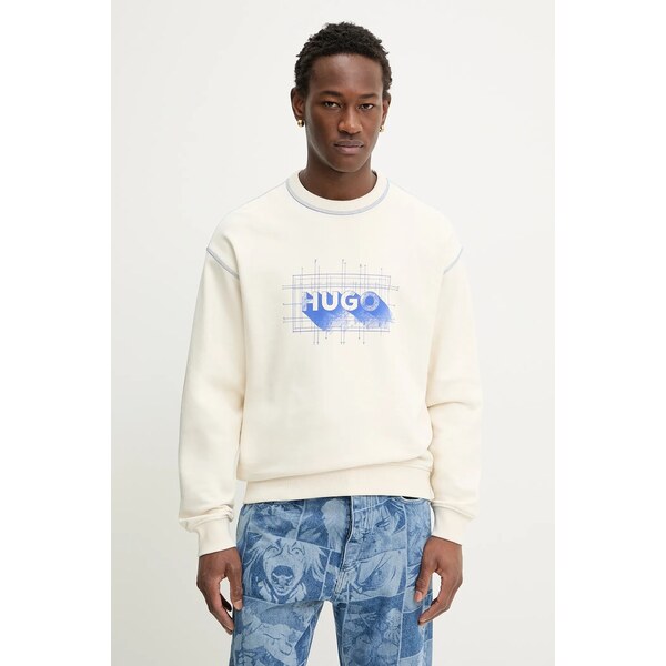 Bavlnená mikina Hugo Blue Nothalic 66692192