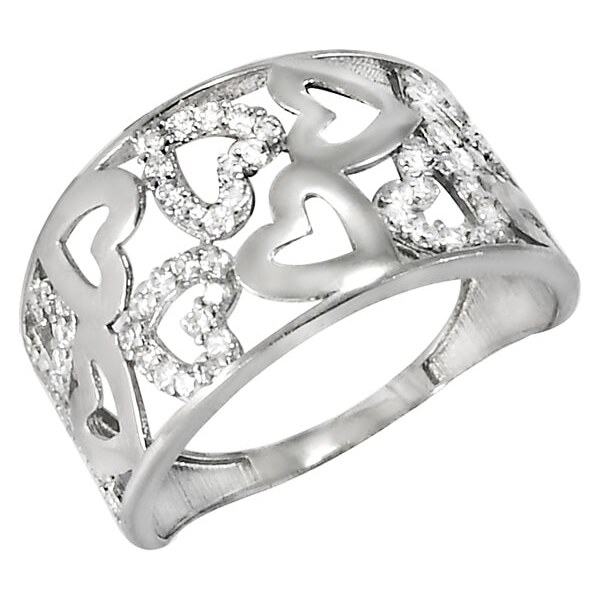 Strieborný prsteň Glare 1142 66692181