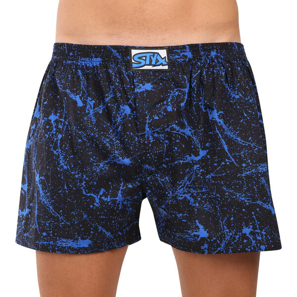 3PACK pánske trenky Styx art klasická guma viacfarebné (3A19234) 66695855