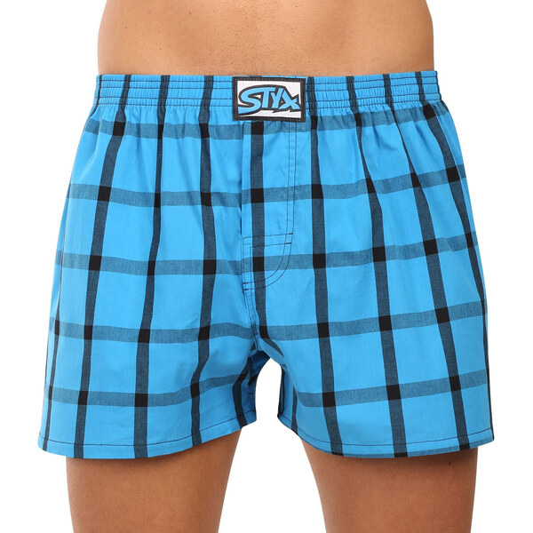 3PACK pánske trenky Styx klasická guma viacfarebné (3A010106) 66695863