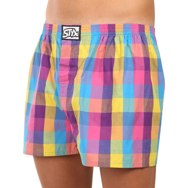 Pánske trenky Styx klasická guma nadrozmer viacfarebné (E0104) 5 66855162