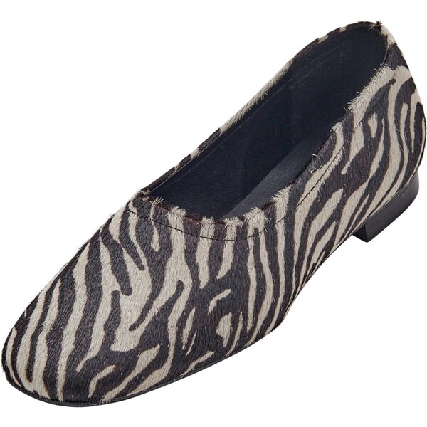 EDITED Baleríny Zuri čierna / biela 65136012