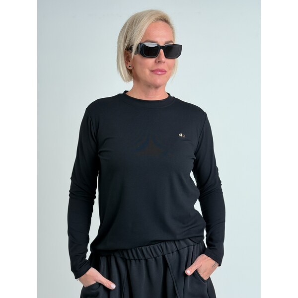 BRIGITTE Čierne tričko ALO 66695117