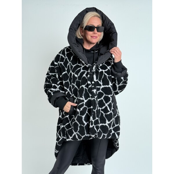 H4 Čiernobiela bunda FROZEN 66695119