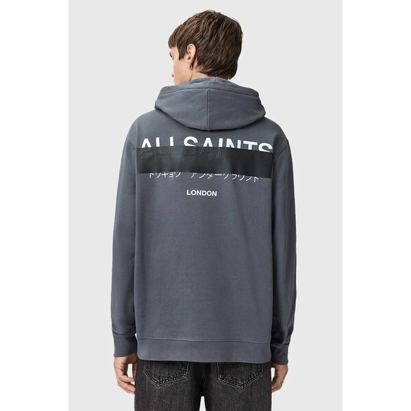 Bavlnená mikina AllSaints REDACT 66695707