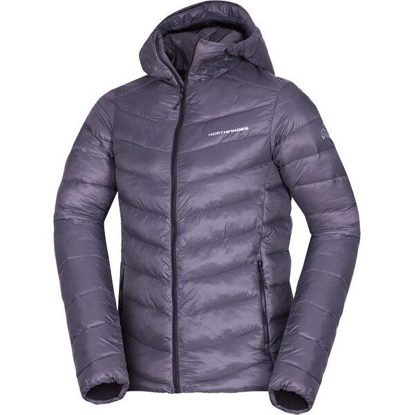 Northfinder Pánska zatepľujúca bunda Primaloft NORDEND raven 66697036