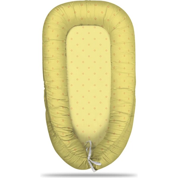 Sablio Hniezdočko pre bábätko Červené krúžky na žlté 65114062