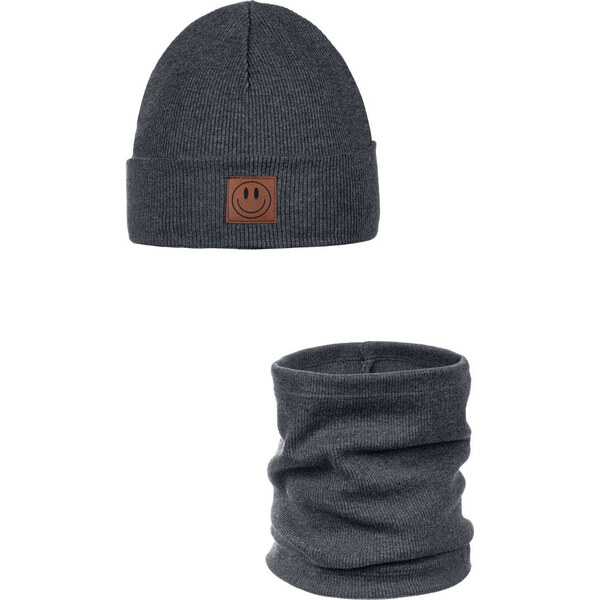 Ander Detská súprava čiapky a nákrčníka SMILE 66700337