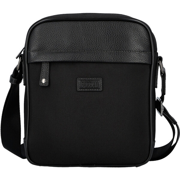 Pánska crossbody taška čierna - Fagola Jeris čierna 66700202