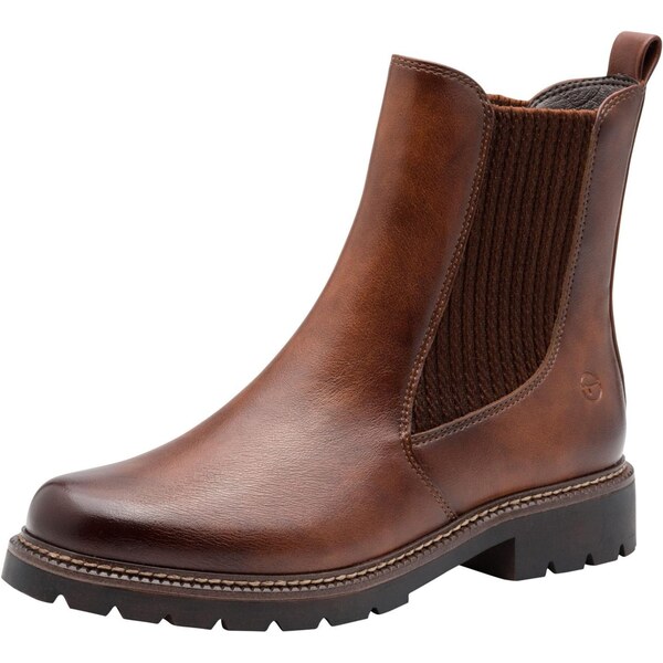 Tamaris Chelsea čižmy koňaková 66707252