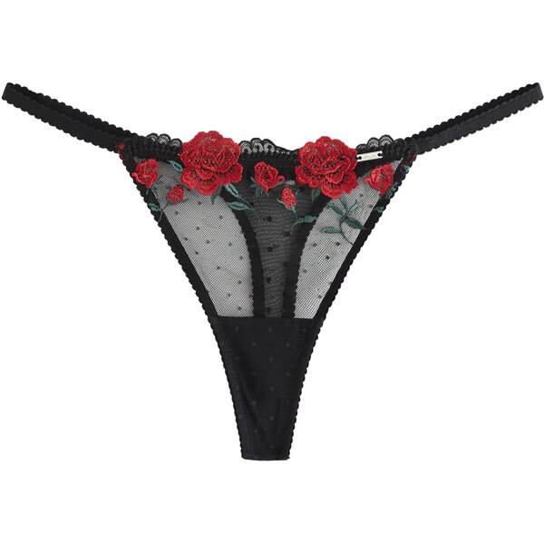 Lindex Tangá Belle zelená / červená / čierna 66707262