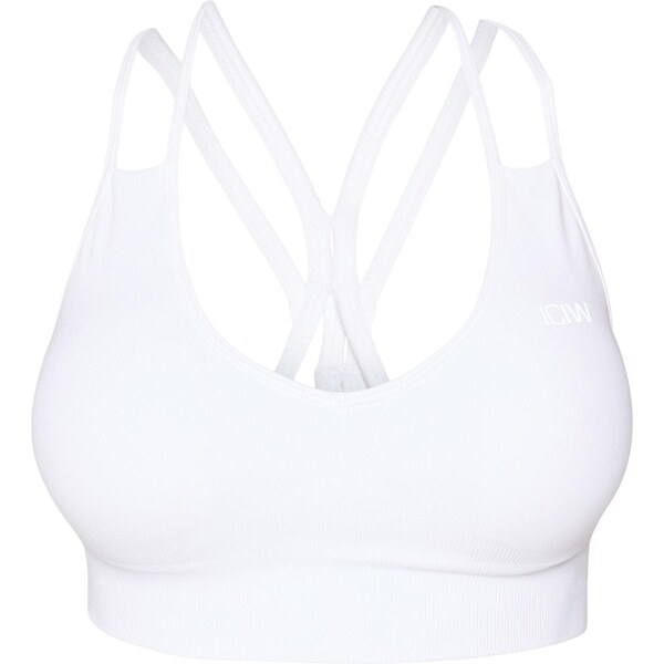 ICANIWILL Športová podprsenka Define svetlosivá / biela 66707301