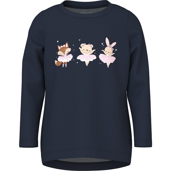 NAME IT Tričko NMFVIX tmavomodrá / hnedá / orgovánová 66707322